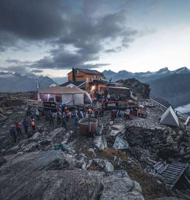 Beim Mammut Alpine Festival im Reich der 4.000er