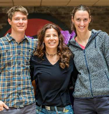 Die 3 Gewinner von Eiger Extreme: Chris Miller, Corina Haas und Sonngrit Böhme