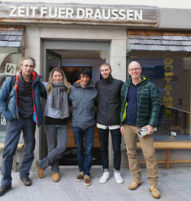 Eiger Extreme – Jury: Christoph Schaub, Christina Geyer, David Lama, Valentin Strohmaier und Klaus Haselböck