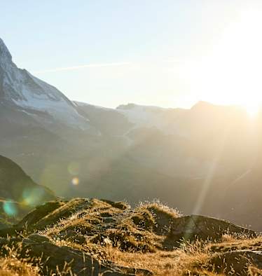 Das Matterhorn im Wallis
