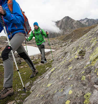 Gehen mit Stöcken: es gilt einiges zu beachten