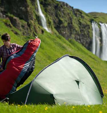 Schlafsack Campen Island