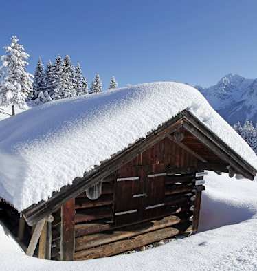 Karwendel Schneehöhe