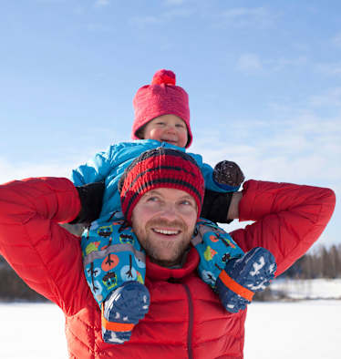 Richtig angezogen macht den Kleinen der Winter-Ausflug mehr Spaß