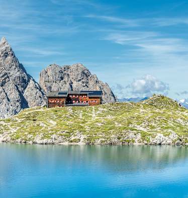 Die Karlsbader Hütte in Osttirol