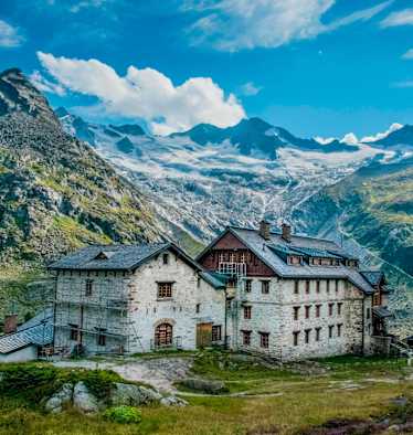 Berliner Hütte in den Zillertaler Alpen