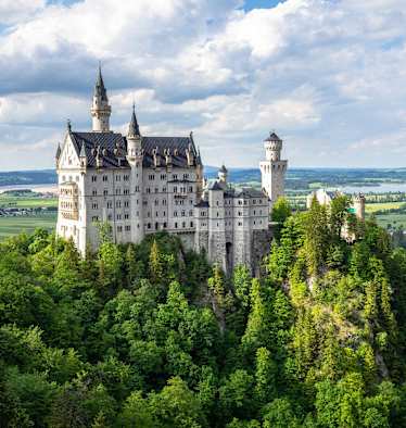 Schloss Neuschwanstein - das Märchenschloss von König Ludwig
