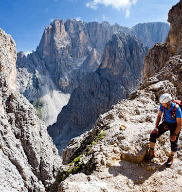 Oskar-Schuster-Steig Plattkofel