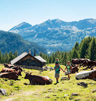 Berghütten und Almen: Ein Sommer-Paradies für Kinder