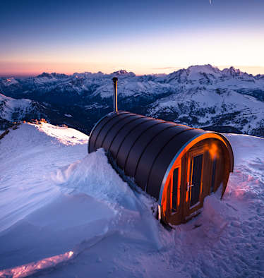 Sauna Rifugio Lagazuoi