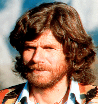 Der junge Reinhold Messner (1998), feiert dieses Jahr seinen 80. Geburtstag