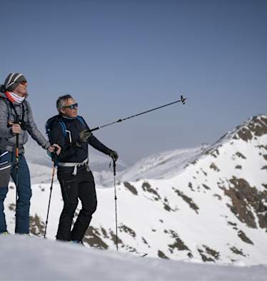 Thomas Morgenstern und Fritz Strobl