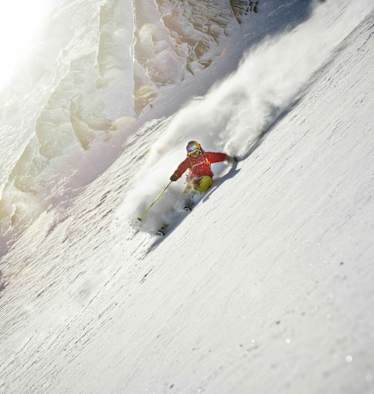 Nadine Wallner am Kitzsteinhorn
