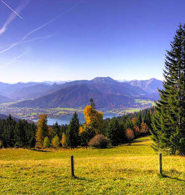 Tegernsee: Wanderung auf die Neureuth in den Bayerischen Voralpen