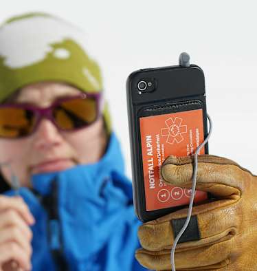 Notfall am Berg: Headset - Handy-Netzabdeckung