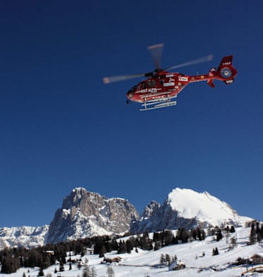 Notruf Helikopter Bergrettung