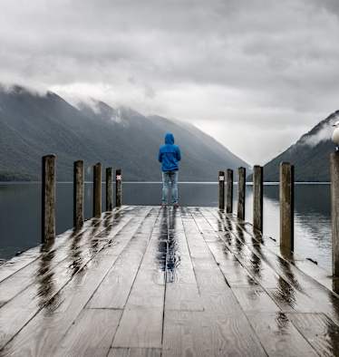 Bei Schlechtwetter muss man kreativ werden