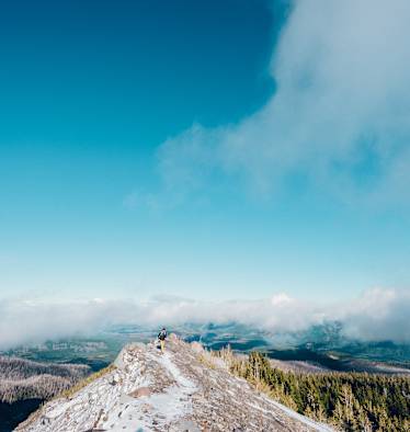 Der Gipfel entlohnt für alle Mühen