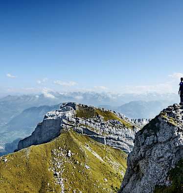 Pilatus bei Luzern in der Schweiz