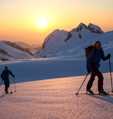 Janelle und Mark Smiley auf dem langen Weg von der Rax nach Nizza