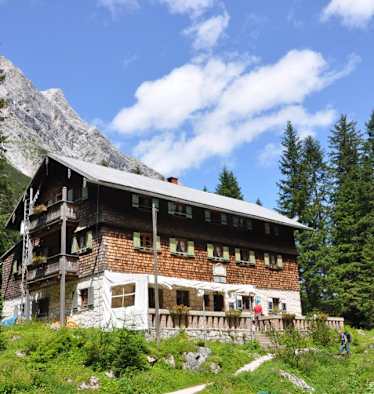 Reintalangerhütte in Bayern