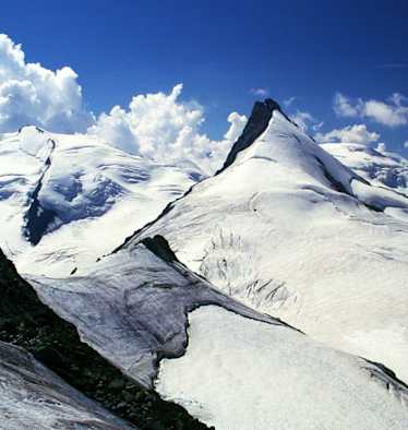 Walliser Alpen: Rimpfischhorn mit Strahlhorn