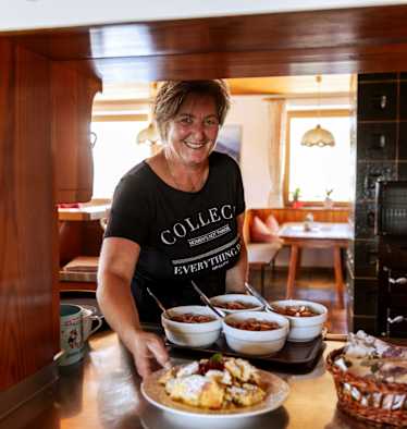 Hüttenwirtin Wangenitzseehütte