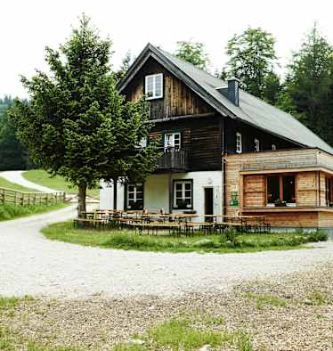 Das Schutzhaus Vorderötscher