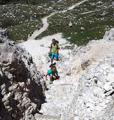 Klettermöglichkeit für Kinder