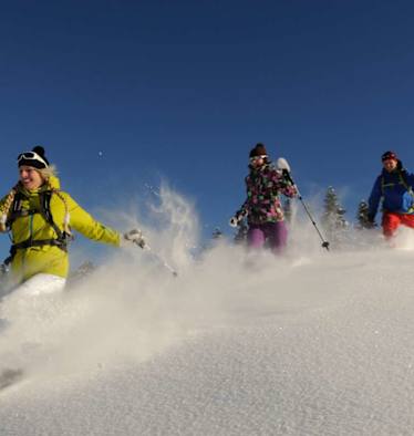 Schneeschuhtour bei Reit im Winkl