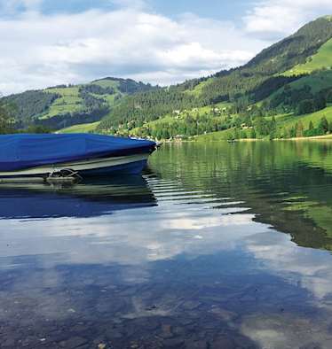 Der Schwarzsee in den Freiburger Voralpen