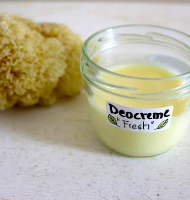 Die Deocreme „Fresh“
