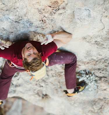 Klettern Griffpositionen