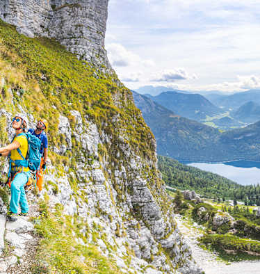 Klettersteige an Seen, Sisi-Klettersteig