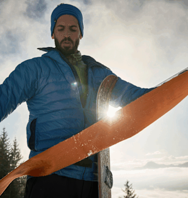 Der richtige Schnitt der Felle erspart viel Mühe und Ärger auf Tour