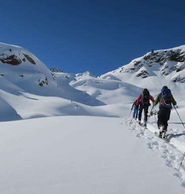 Skitourengeher, Alpenverein Tipps