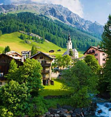 Via Spluga: Splügen in Graubünden