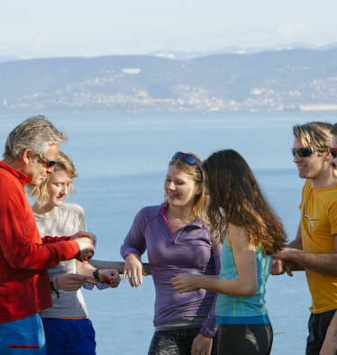 Sportbrillen-Test an der Küste Istriens
