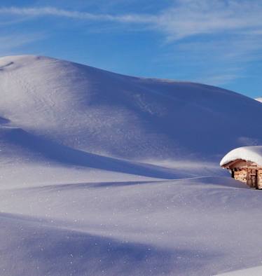 Rätikon: Winterlandschaft rund um St. Antönien im Prättigau