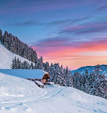 Winter in der Schweiz