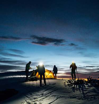 Das erste Licht am Morgen