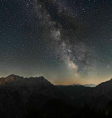 Die Hochtorgruppe und die Milchstraße 