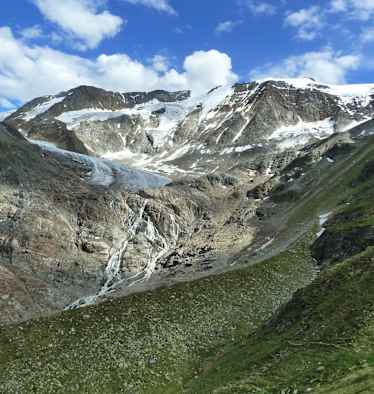 Der Taschachferner in den Ötztaler Alpen