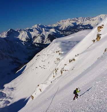 Winter: Auf Tour im Gelände