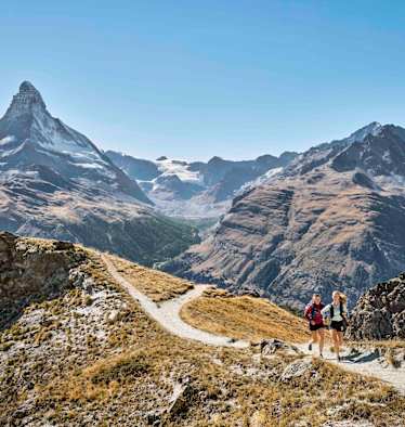 Trailrunnig im Angesicht des Matterhorns