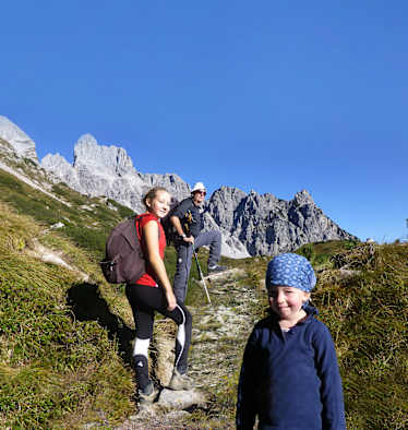 Trekking mit Kindern