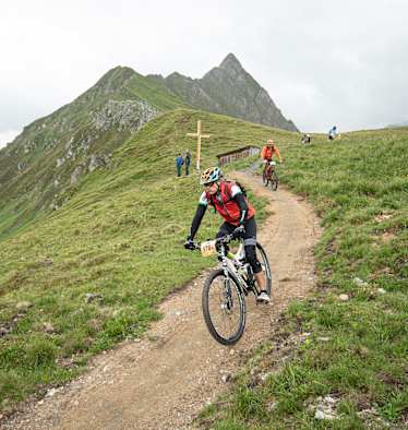 Abfahrt vom Tuxer Joch