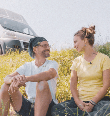 Die beiden Vanlife-Experten Laura und Markus