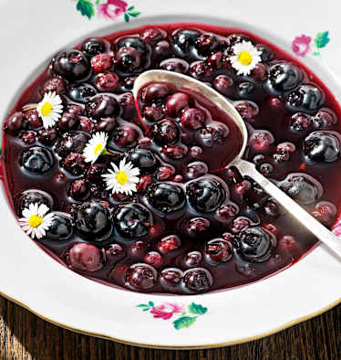 Heidelbeersuppe à la Eng Alm