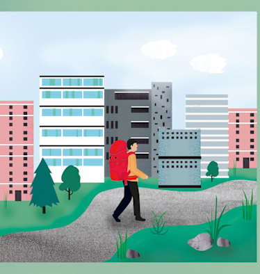 Illustration: Weitwandern - Training